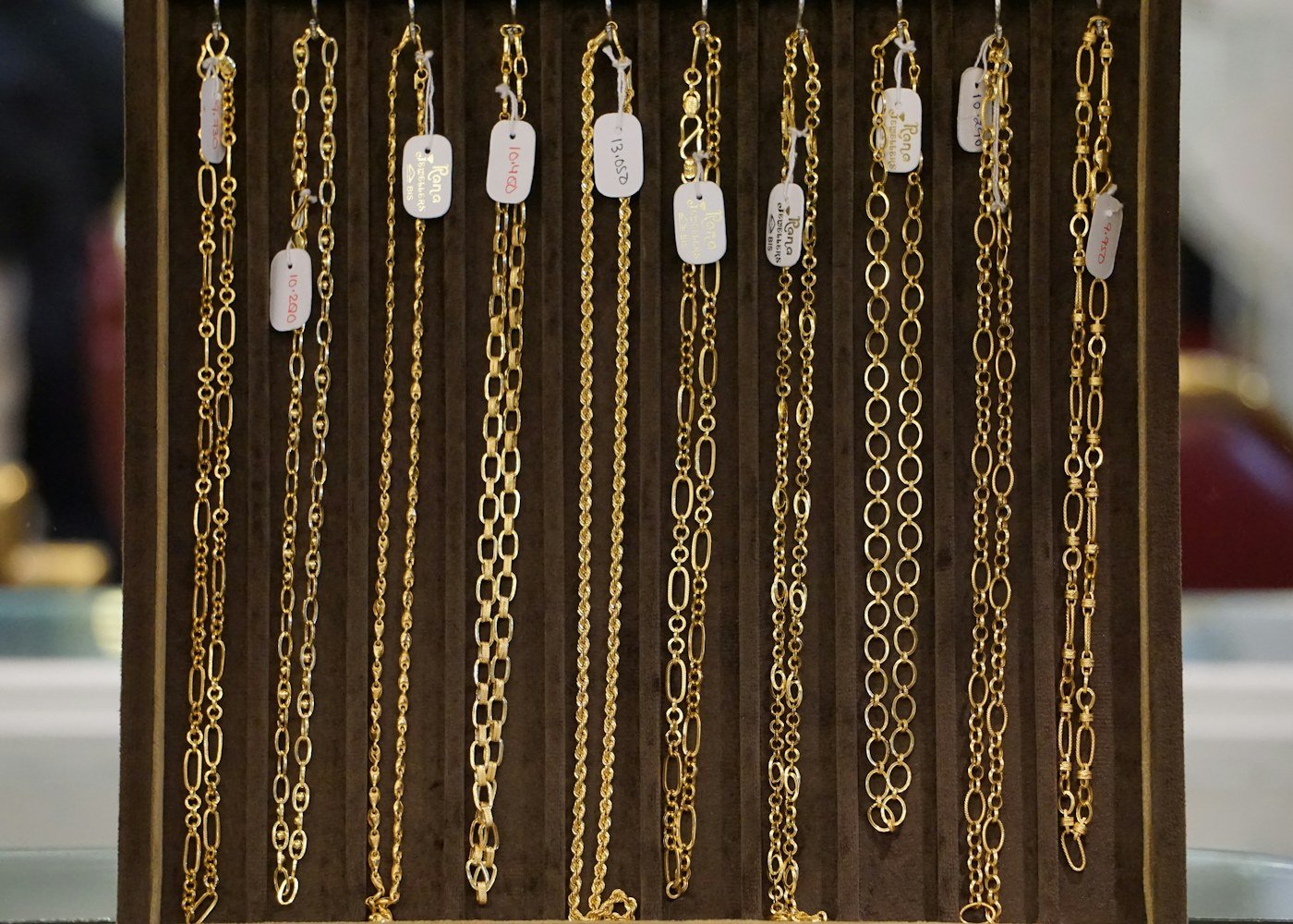 Gold jewellery